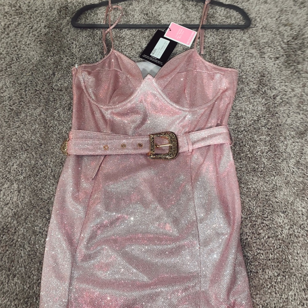 Pretty Little Thing Sparkly Cowgirl Dress